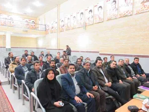 جلسه آموزشی  دهیاران شهرستان آذرشهر در مورد بهداشت آب و بیماریهای واگیر