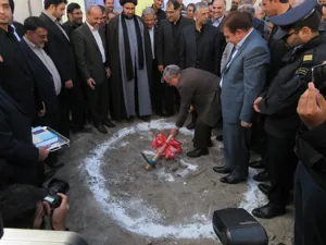 گلنک زنی ساختمان کانون دوستدار سالمند شهر گوگان