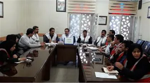 تشکیل جلسه ستاد بحران در شبکه بهداشت و درمان آذرشهر