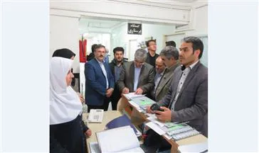 بازدید دکتر سعیدی نماینده مردم در مجلس از بیمارستان شهید مدنی آذرشهر