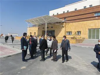 بازدید دکتر جان بابایی معاون درمان وزارت بهداشت و درمان از بیمارستان جدید الحداث آذرشهر