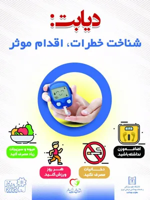 شعار اختصاصی امسال روز جهانی دیابت نیز «دیابت: شناخت خطرات، اقدام موثر» اعلام شده است.